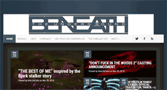 Desktop Screenshot of beneaththeunderground.com